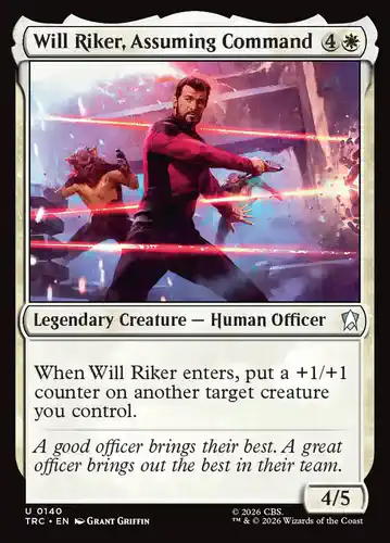 Will Riker, Assuming Command - trc Spoiler