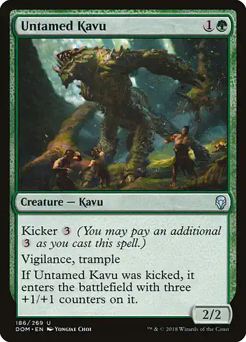 Untamed Kavu - dom Spoiler