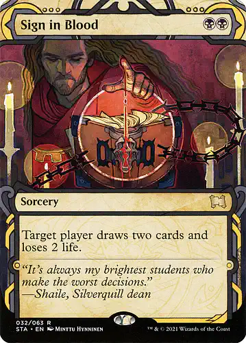 Sign in Blood - sta Spoiler