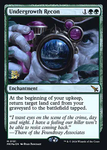 Undergrowth Recon - mkm Spoiler