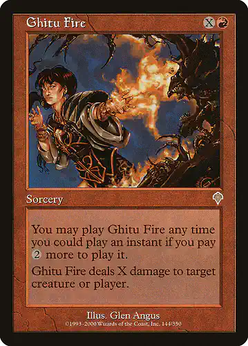 Ghitu Fire - inv Spoiler