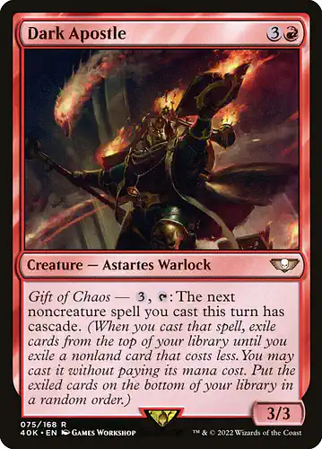 Dark Apostle - 40k Spoiler