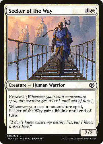 Seeker of the Way - ima Spoiler