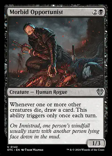 Morbid Opportunist - otc Spoiler