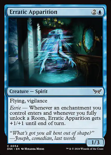 Erratic Apparition - dsk Spoiler