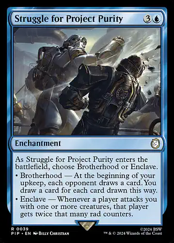 Struggle for Project Purity - pip Spoiler