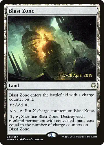 Blast Zone - war Spoiler