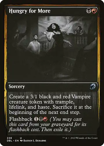 Hungry for More - dbl Spoiler