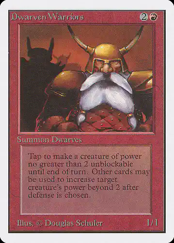 Dwarven Warriors - 2ed Spoiler