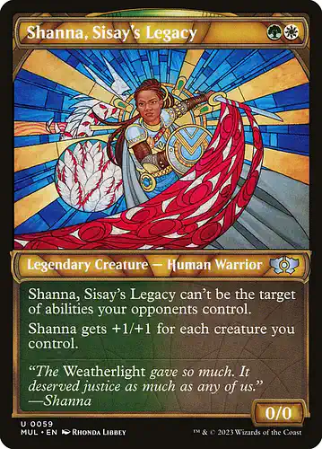 Shanna, Sisay's Legacy - mul Spoiler