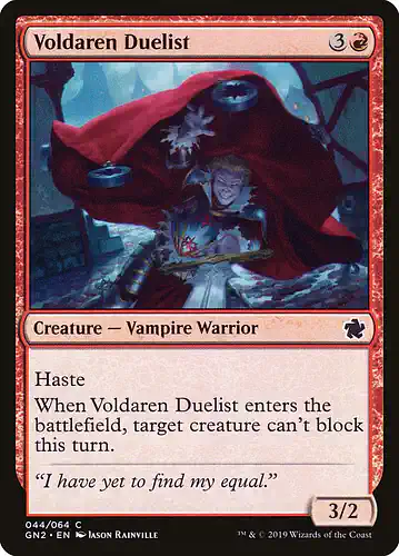 Voldaren Duelist - gn2 Spoiler