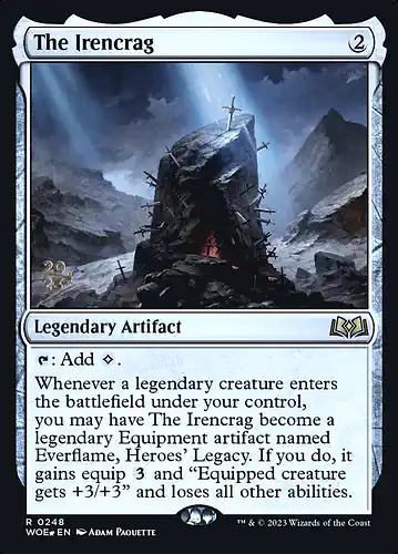 The Irencrag - woe Spoiler