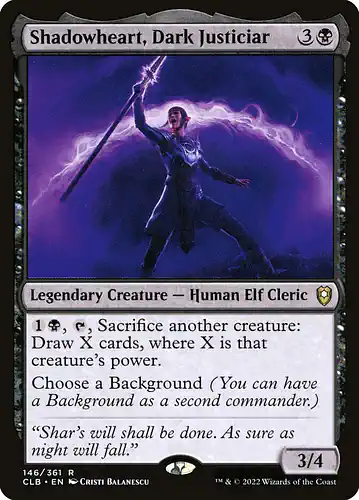Shadowheart, Dark Justiciar - clb Spoiler