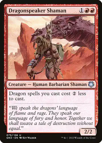 Dragonspeaker Shaman - gn3 Spoiler