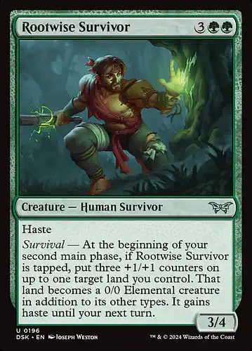 Rootwise Survivor - dsk Spoiler