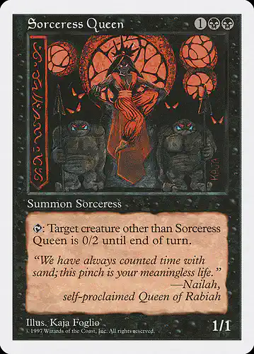 Sorceress Queen - 5ed Spoiler