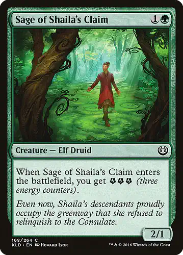Sage of Shaila's Claim - kld Spoiler