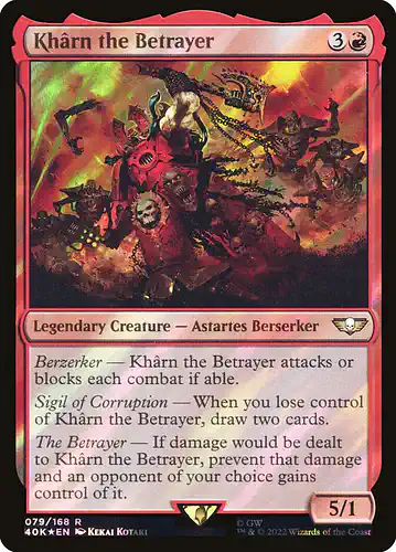 Khârn the Betrayer - 40k Spoiler