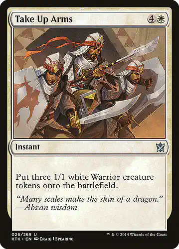 Take Up Arms - ktk Spoiler