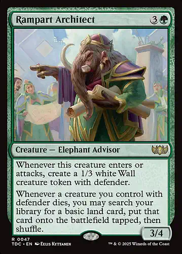 Rampart Architect - tdc Spoiler