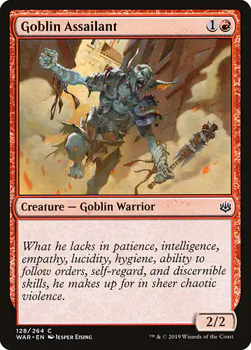 Goblin Assailant - war Spoiler