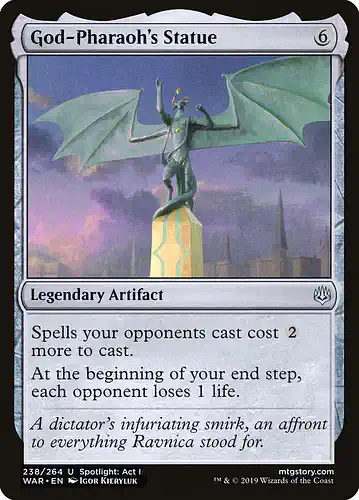 God-Pharaoh's Statue - war Spoiler