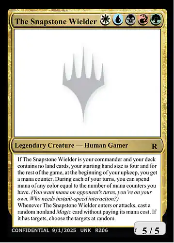 The Snapstone Wielder - unk Spoiler