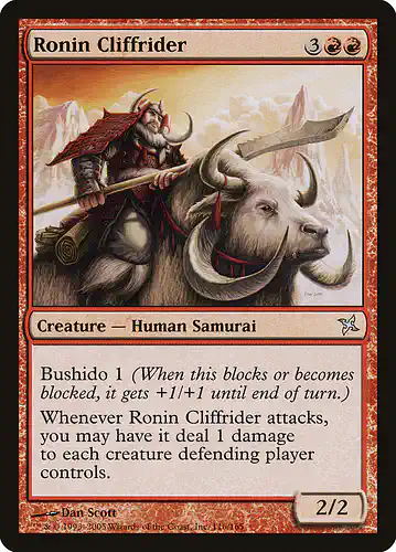 Ronin Cliffrider - bok Spoiler
