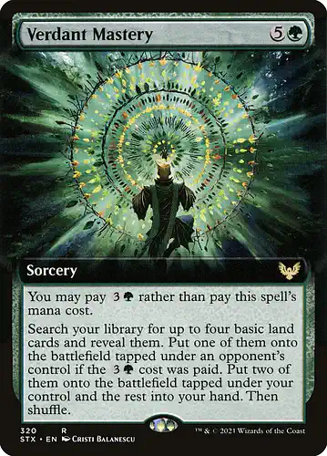Verdant Mastery - stx Spoiler