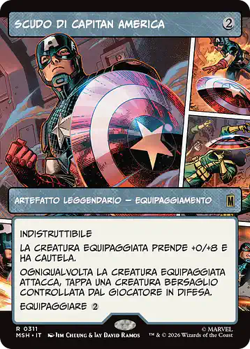 Captain America's Shield - msh Spoiler