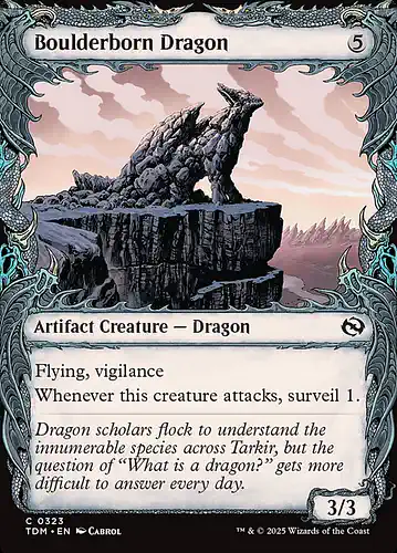 Boulderborn Dragon - tdm Spoiler