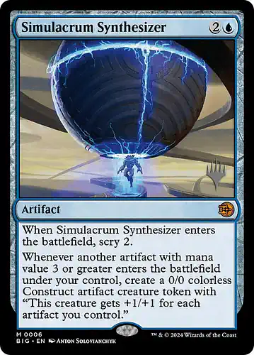 Simulacrum Synthesizer - big Spoiler