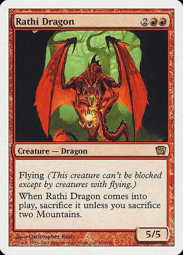 Rathi Dragon - 9ed Spoiler