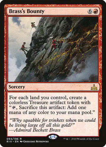 Brass's Bounty - rix Spoiler