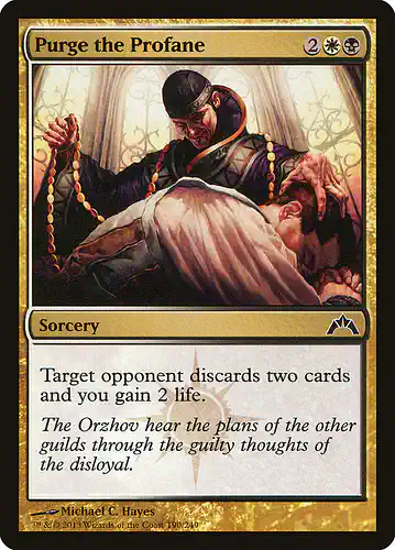 Purge the Profane - gtc Spoiler