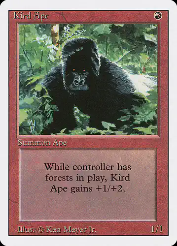 Kird Ape - 3ed Spoiler