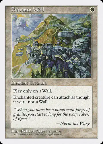 Animate Wall - 5ed Spoiler