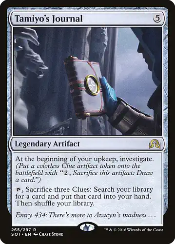 Tamiyo's Journal - soi Spoiler