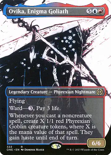 Ovika, Enigma Goliath - one Spoiler