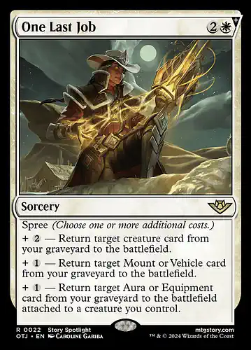 One Last Job - otj Spoiler