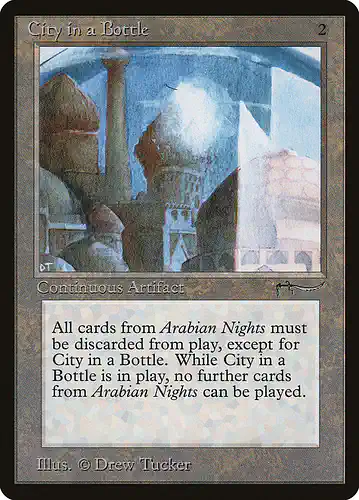 City in a Bottle - arn Spoiler
