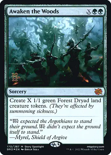 Awaken the Woods - bro Spoiler