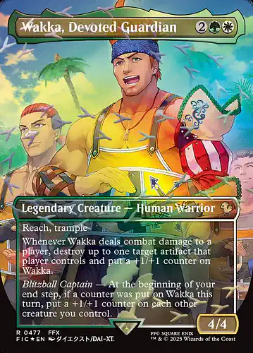 Wakka, Devoted Guardian - fic Spoiler