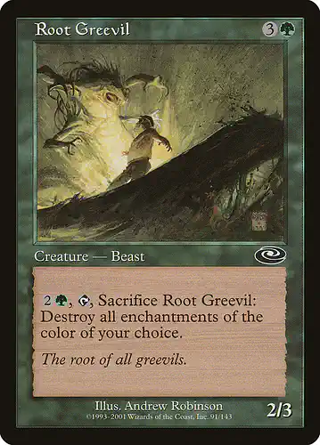 Root Greevil - pls Spoiler