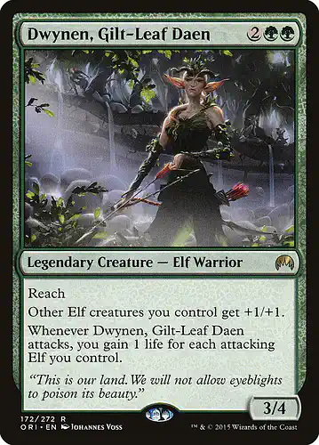 Dwynen, Gilt-Leaf Daen - ori Spoiler