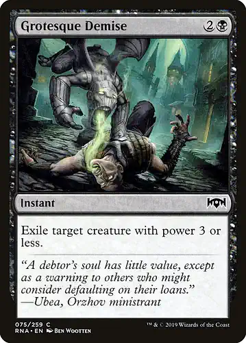 Grotesque Demise - rna Spoiler