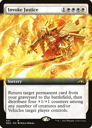 Invoke Justice - neo Spoiler