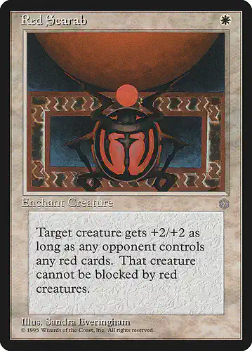 Red Scarab - ice Spoiler
