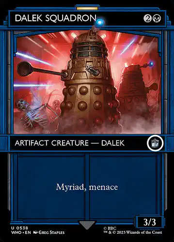 Dalek Squadron - who Spoiler