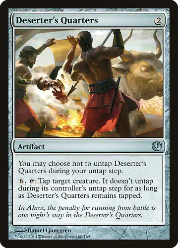 Deserter's Quarters - jou Spoiler